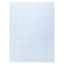Бумага масштабно-координатная (миллиметровая) ПЛОТНАЯ папка А3 голубая 20 листов 80 г/м2, STAFF, 113487