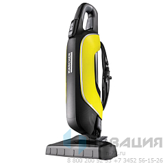 Пылесос KARCHER (КЕРХЕР) VC5 вертикальный, с контейнером, мощность 500 Вт, желтый/черный, 1.349-105.0