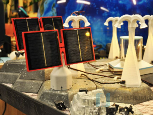 Учебная модель лунной базы NEMEYA