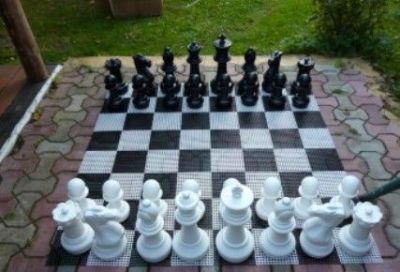 Напольные шахматы до 41 см