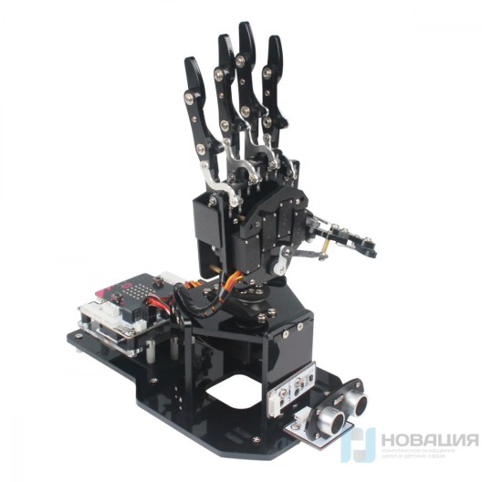 Роботизированный конструктор-манипулятор на основе микрокомпьютера Механическая рука