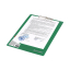 Доска-планшет BRAUBERG "Contract" сверхпрочная с прижимом А4 (313х225 мм), пластик, 1,5 мм, ЗЕЛЕНАЯ, 228682