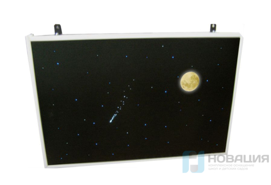 Настенная Панель детская Лунная ночь 90х60см