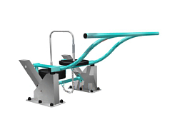 Уличный тренажер Приседания с переменной нагрузкой