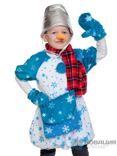 Детский карнавальный костюм Снеговик
