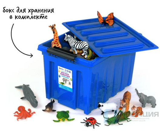 Комплект Большие игровые фигурки животных