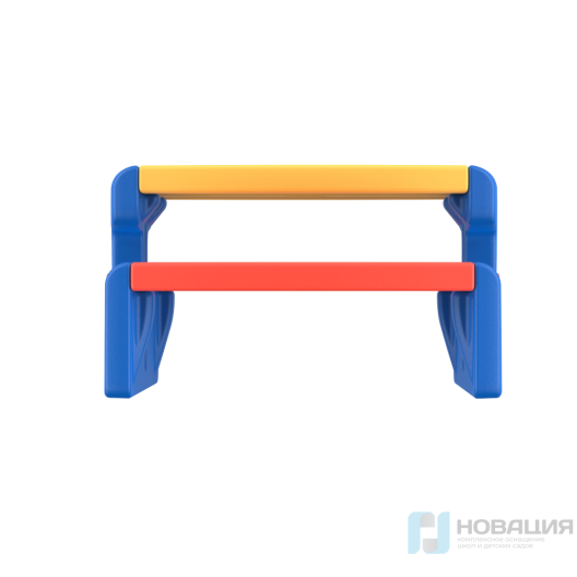 Стол пластиковый со скамьями детский TITTA