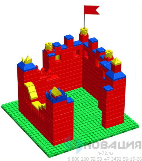 Готовое решение конструктор большой Крепость-2, 160х168х168 см