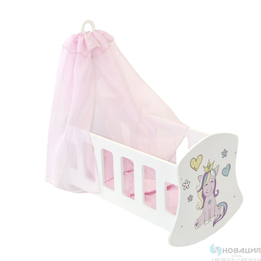 Люлька с балдахином серии "Мимими", "Крошка Мили" Мини