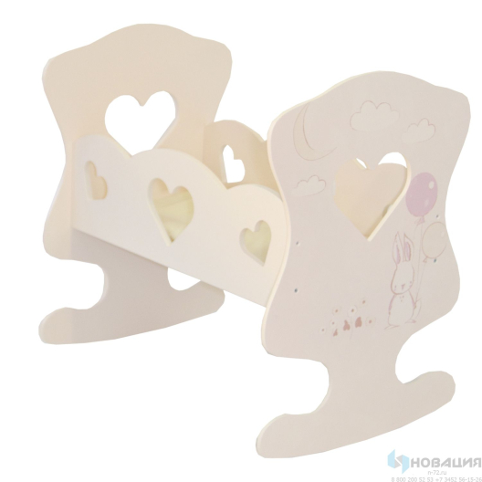 Кроватка-люлька серии "Дрими", цвет Апрель Мини