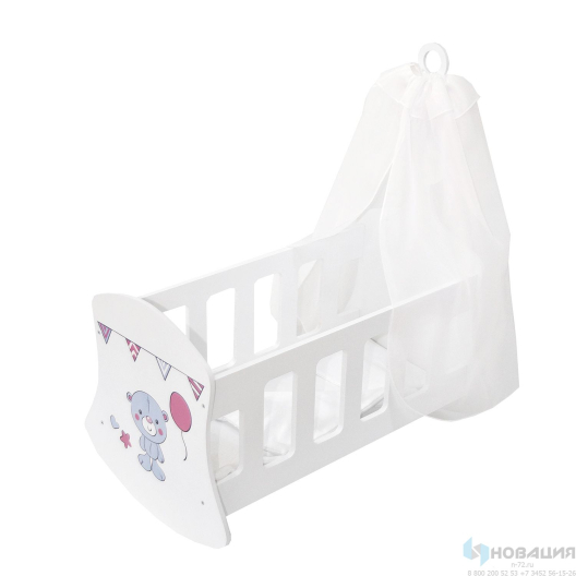 Люлька с балдахином серии "Мимими", "Крошка Рони" Мини