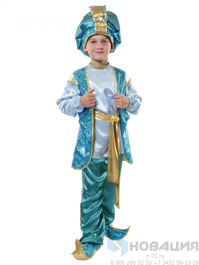 Мужской карнавальный костюм Султан (рост от 104 до 176 см)