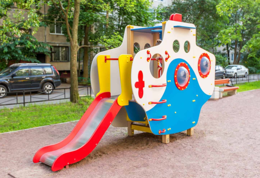 Игровой элемент Подводная лодка Наутилус, 4300х1360х2690 мм