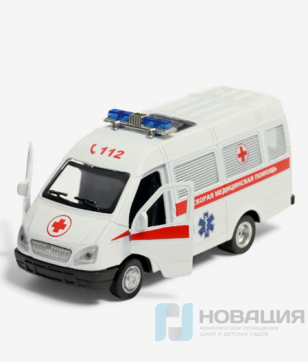 Машина металлическая Скорая помощь
