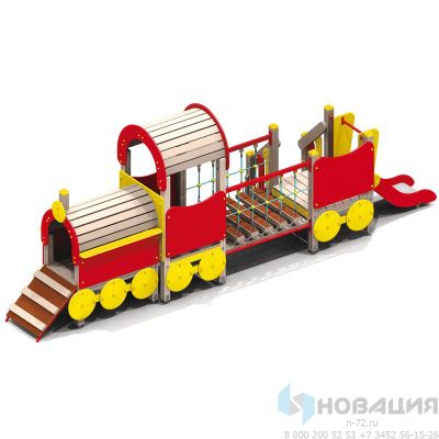 Игровой элемент Локомотив с вагончиком