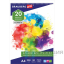 Альбом для акварели А4, 20 л., среднее зерно, гребень, подложка, 200 г/м2, BRAUBERG ART, 210х297 мм, 126308