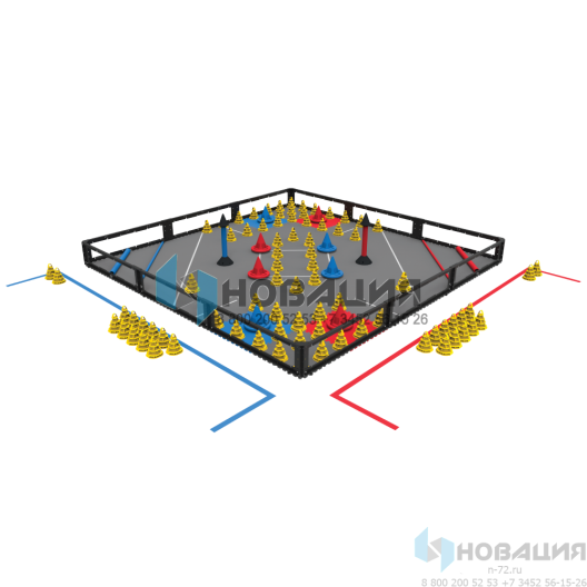 Поле для проведения соревнований по регламентам VRC