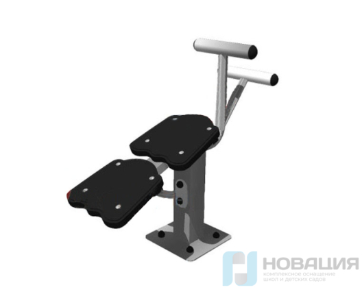 Уличный тренажер Пресс скамья для людей с ОВЗ