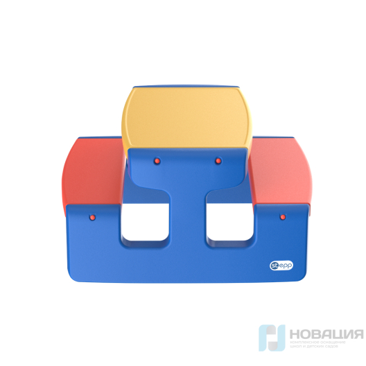 Стол пластиковый со скамьями детский TITTA