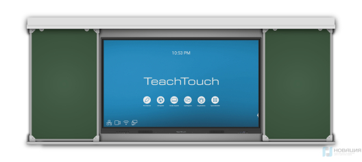 Рельсовая система меловая для интерактивных панелей