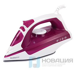 Утюг SCARLETT SC-SI30K25, 2200 Вт, керамическое покрытие, самоочистка, фиолетовый