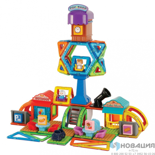 Магнитный конструктор MAGFORMERS Fantasy Land Set, 126 деталей