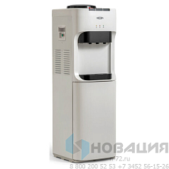 Кулер для воды VATTEN V45WE, напольный, НАГРЕВ/ОХЛАЖДЕНИЕ ЭЛЕКТРОННОЕ, 3 крана, белый, 5088