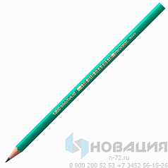 Карандаш чернографитный BIC, 1 шт., "Evolution", HB, без резинки, пластиковый, корпус зеленый, заточенный, 8803112