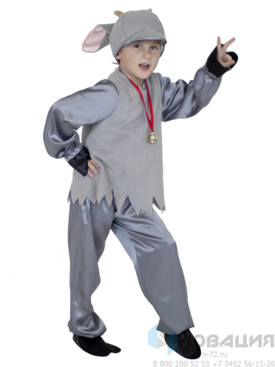 Детский карнавальный костюм Козлик (рост от 104 до 146 см)