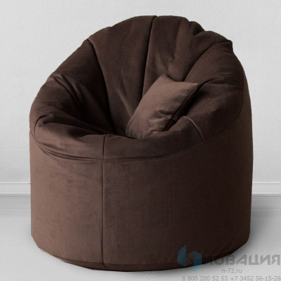 Кресло-мешок Лаунж XXXXL (мебельный велюр)