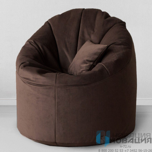 Кресло-мешок Лаунж XXXXL (мебельный велюр)
