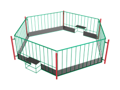 Арена для Панна футбола, шестиугольная