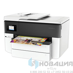 МФУ струйное HP OfficeJet Pro 7740 (принтер, сканер, копир, факс), A3, 22 стр./мин, 30000 стр./м, 48