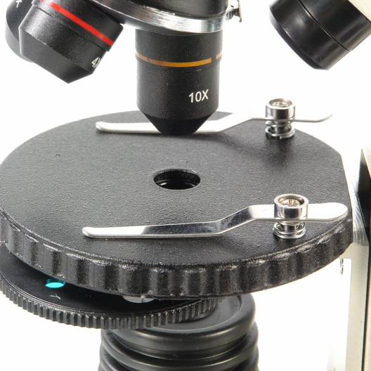 Микроскоп школьный 40х-1280х в текстильном кейсе