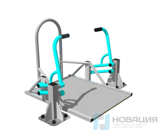 Уличный тренажер Жим от груди для людей с ОВЗ