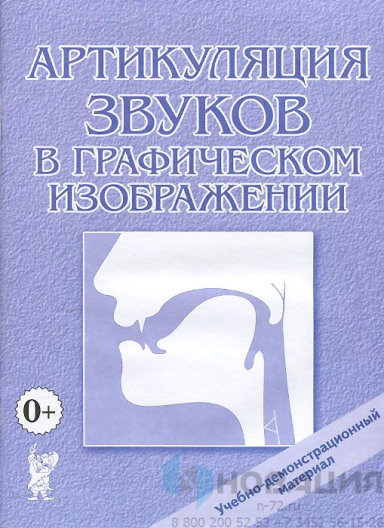 Пособие Артикуляция звуков в графическом изображении