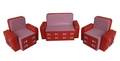 Комплект детской мягкой мебели Бантик без столика