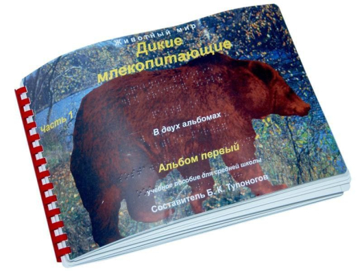 Пособие для незрячих Дикие млекопитающие
