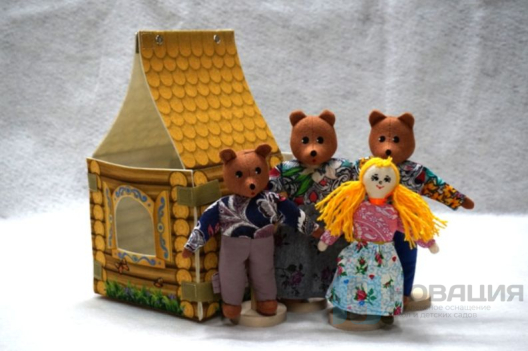 Театр Три медведя с домиком