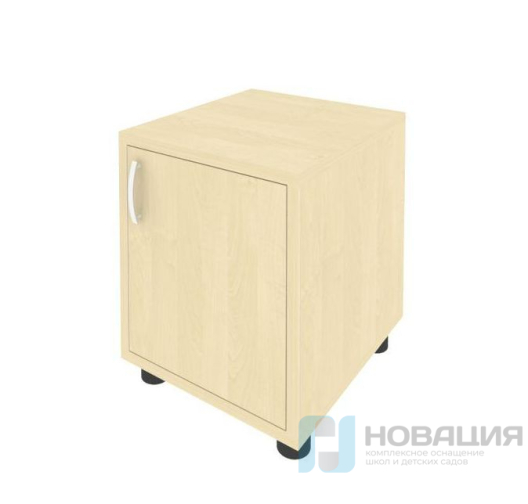 Тумба прикроватная с дверью и полкой, Light