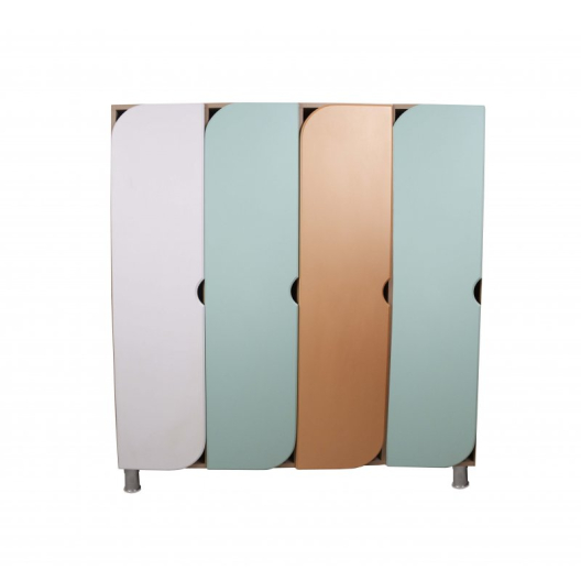 Шкафчик детский секционный
