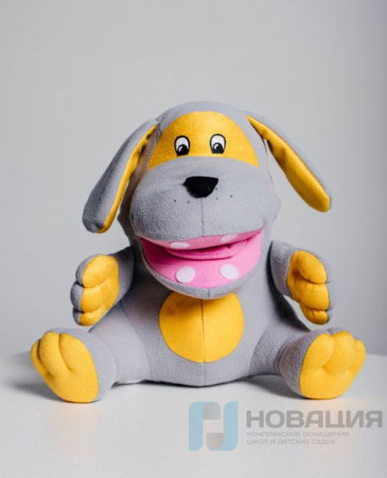 Игрушка для логопедических занятий Пёс Барбос 30 см