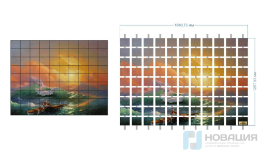 Поворотная квест-стена для ДШИ