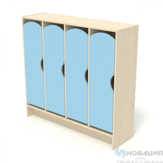 Шкаф для детских горшков закрытый (10, 15, 20 ячеек)