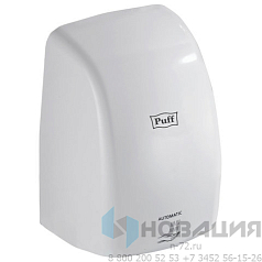 Сушилка для рук PUFF-8815, 1000 Вт, пластик, белая, 1401,375