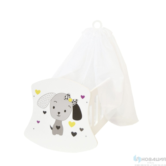 Люлька с балдахином серии "Мимими", "Крошка Ди"