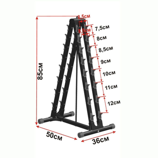 Стойка для гантелей