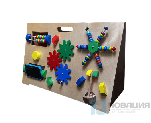 Двухсторонняя тактильная Панель детская Звездочка