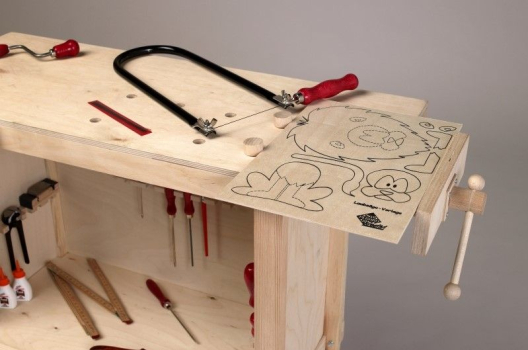 Верстак столярный Пебаро (Pebaro) с нишей для хранения инструментов