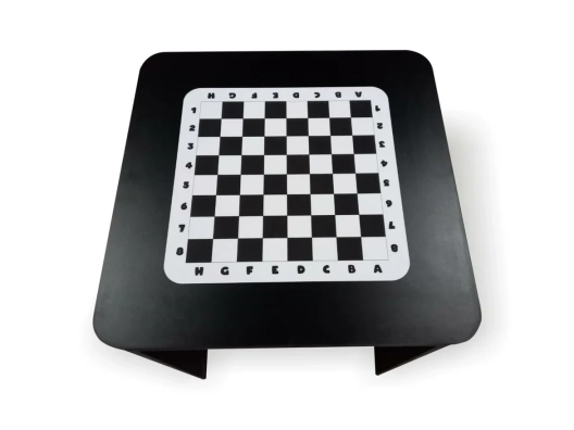Шахматный стол с табуретами Ход конем